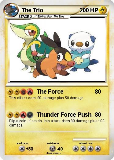 Pokemon The Trio