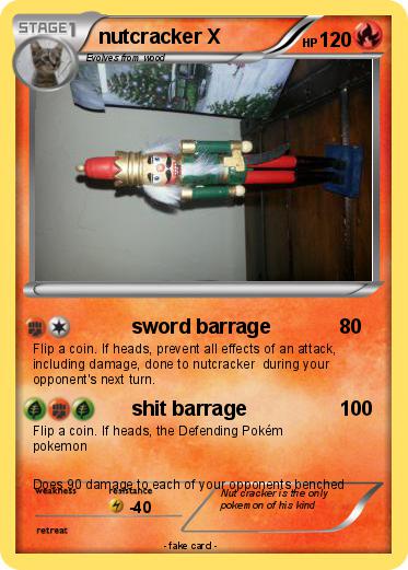 Pokemon nutcracker X