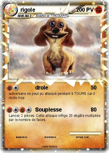Pokemon rigole