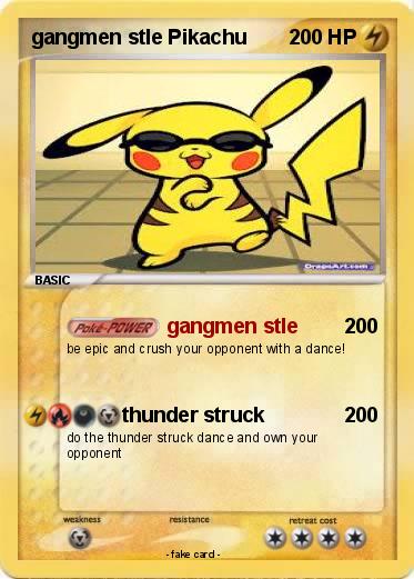 Pokemon gangmen stle Pikachu