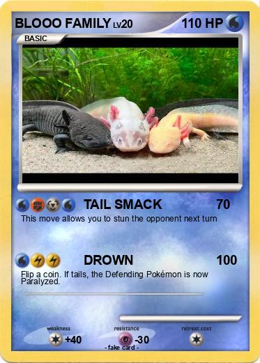 Pokemon BLOOO FAMILY