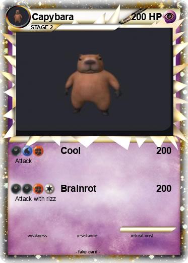 Pokemon Capybara