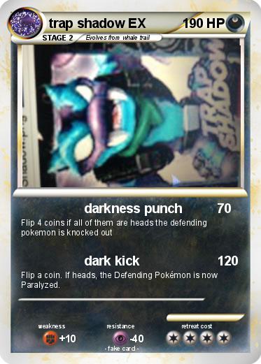 Pokemon trap shadow EX