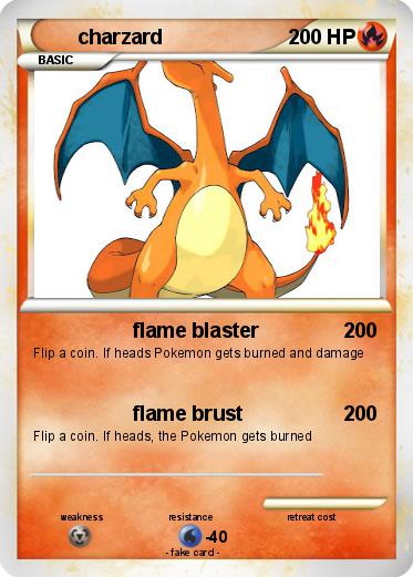Pokemon charzard