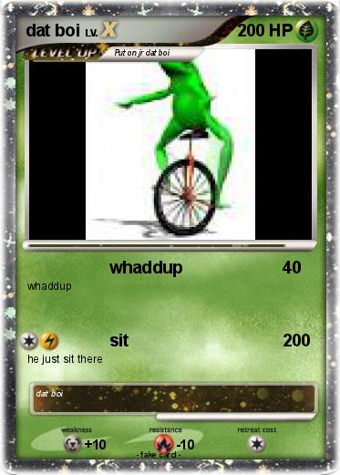 Pokemon dat boi