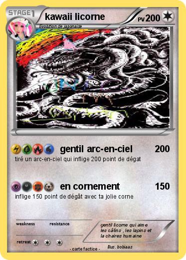 Pokemon kawaii licorne