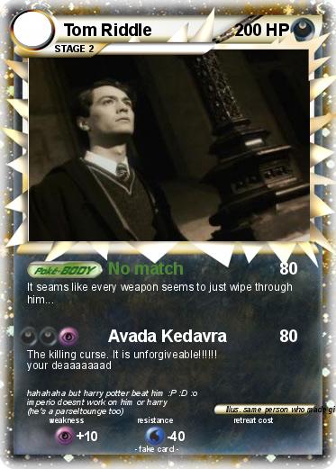 Pokemon Tom Riddle