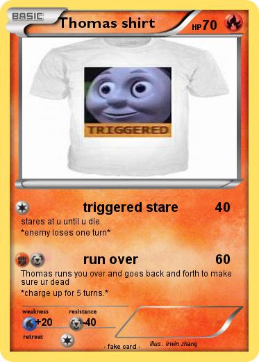 Pokemon Thomas shirt