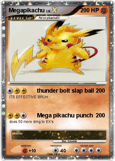 Pokemon Megapikachu
