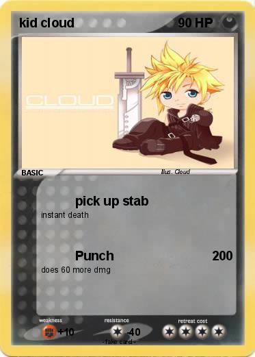 Pokemon kid cloud