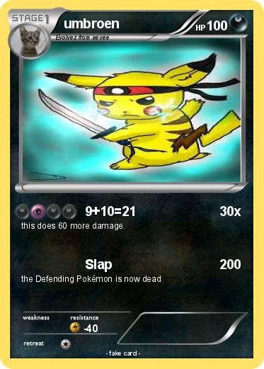 Pokemon umbroen
