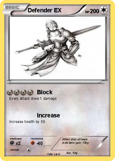 Pokemon Defender EX