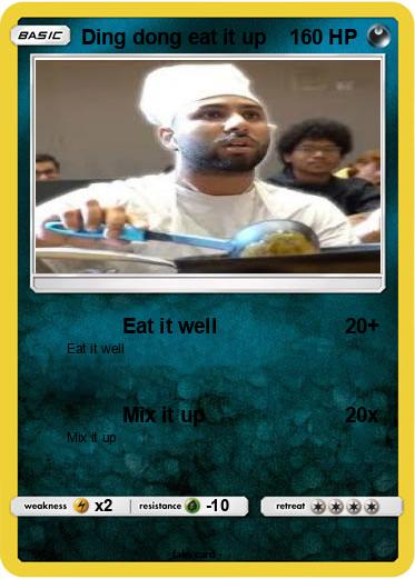 Pokemon Ding dong eat it up