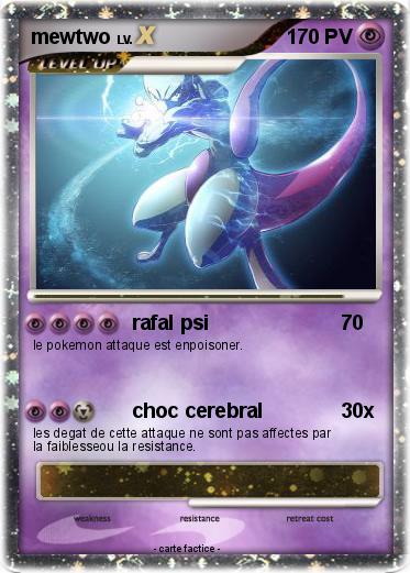 Pokemon mewtwo