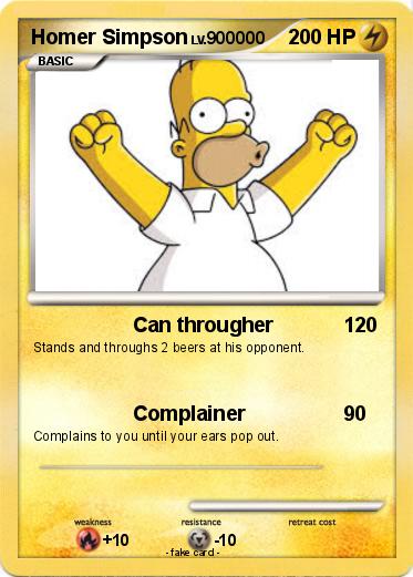 Pokemon Homer Simpson
