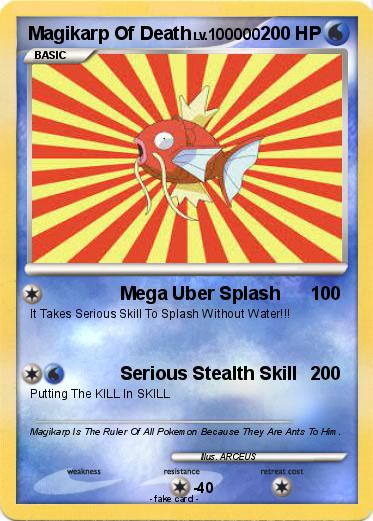 Pokemon Magikarp Of Death