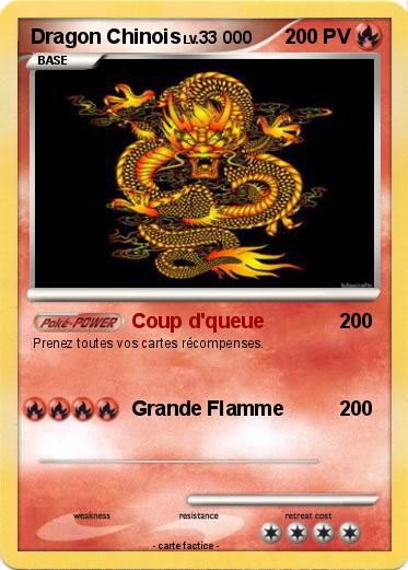 Pokemon Dragon Chinois