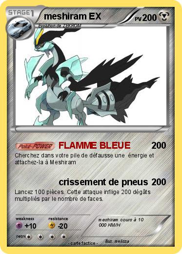 Pokemon meshiram EX