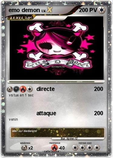 Pokemon emo demon