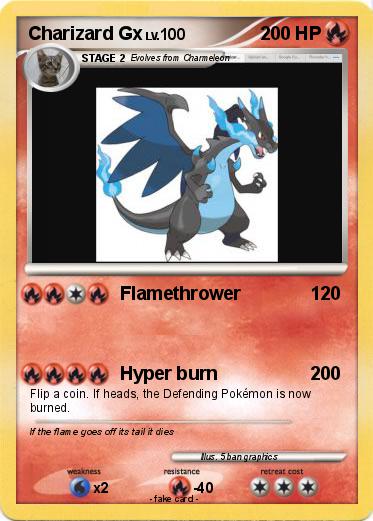 Pokemon Charizard Gx
