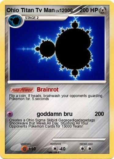 Pokemon Ohio Titan Tv Man