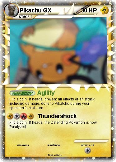 Pokemon Pikachu GX