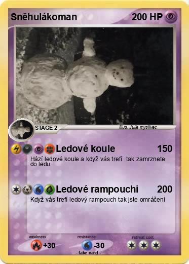 Pokemon Sněhulákoman