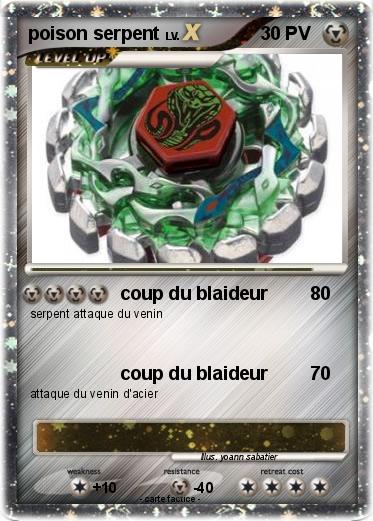 Pokemon poison serpent