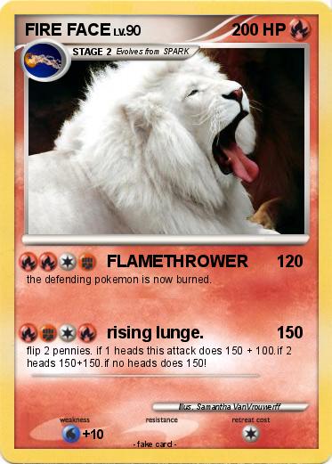 Pokemon FIRE FACE
