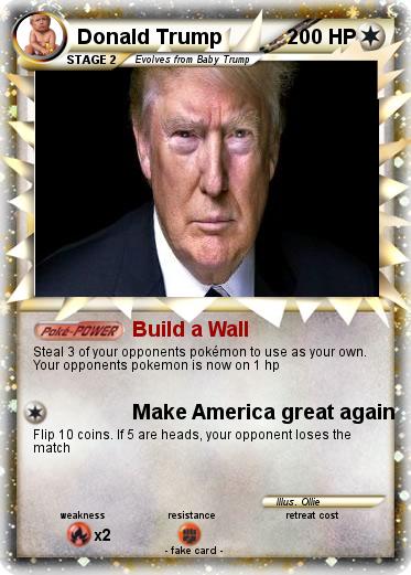 Pokemon Donald Trump