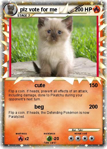 Pokemon plz vote for me