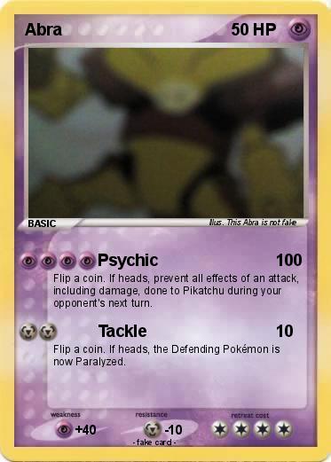 Pokemon Abra