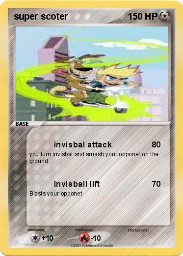 Pokemon super scoter