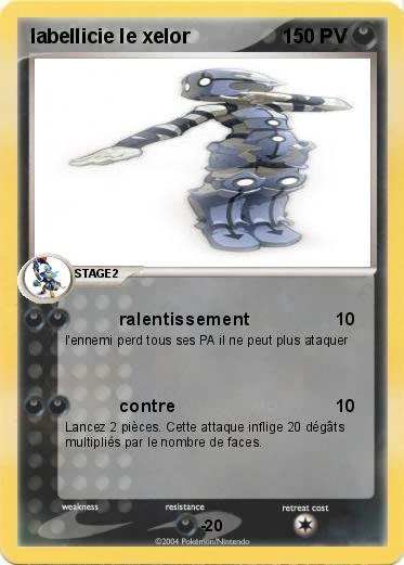 Pokemon labellicie le xelor