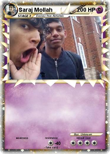 Pokemon Saraj Mollah