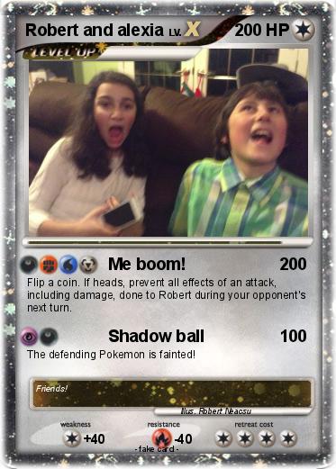 Pokemon Robert and alexia