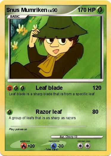Pokemon Snus Mumriken