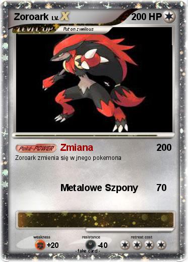 Pokemon Zoroark