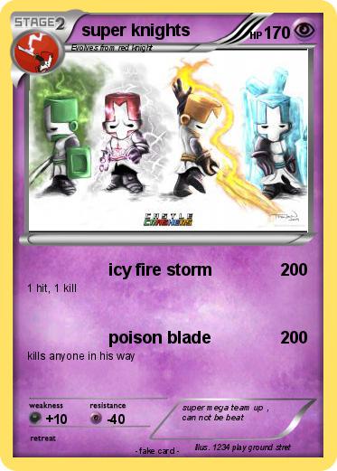 Pokemon super knights