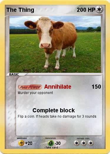 Pokemon The Thing