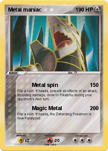 Pokemon Metal maniac