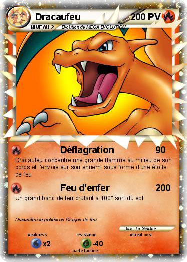 Pokemon Dracaufeu