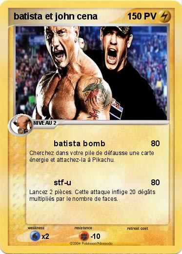 Pokemon batista et john cena