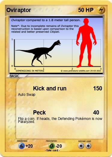 Pokemon Oviraptor