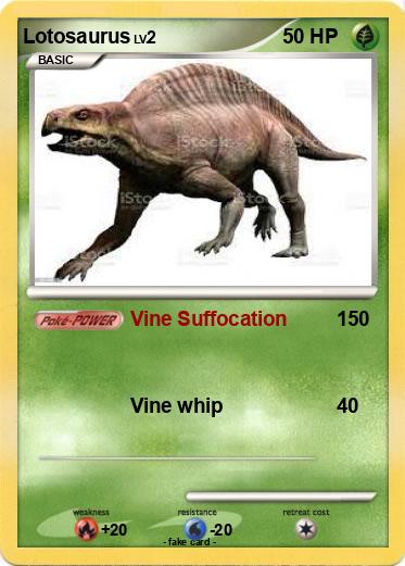 Pokemon Lotosaurus