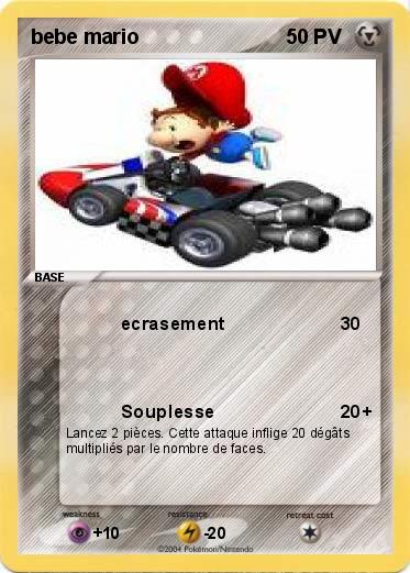 Pokemon bebe mario