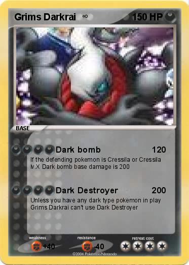 Pokemon Grims Darkrai  ∞
