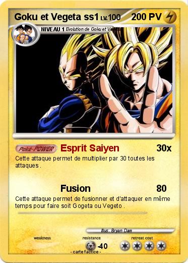 Pokemon Goku et Vegeta ss1