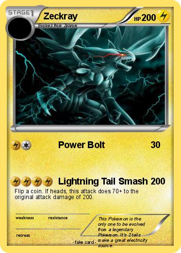 Pokemon Zeckray