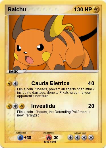 Pokemon Raichu